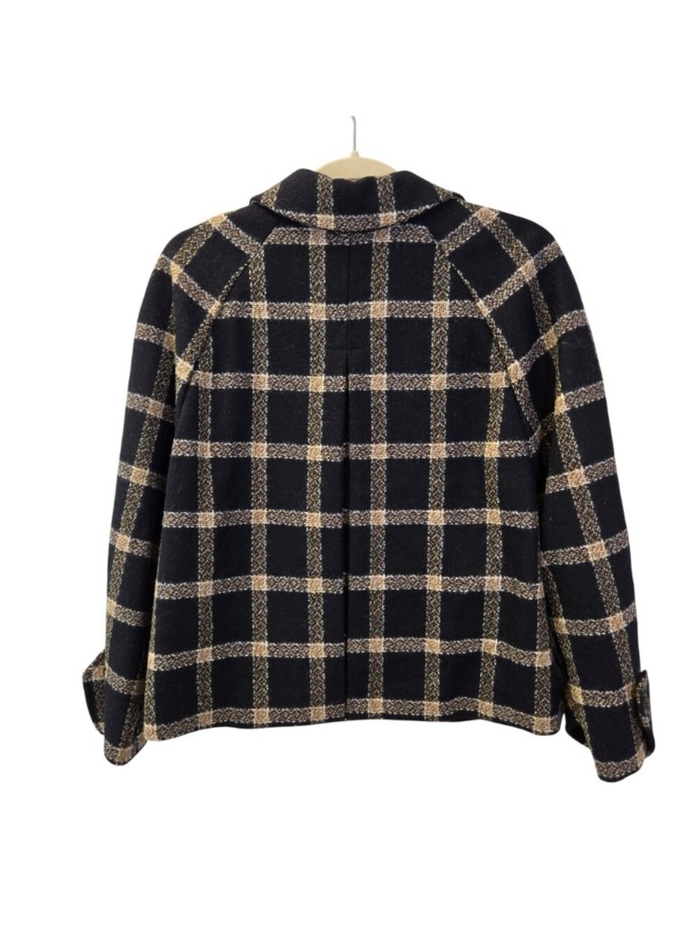 Brooks Brothers Red Fleece 100% Wool Plaid Blazer Jacket Size 8 - Picture 2 of 8